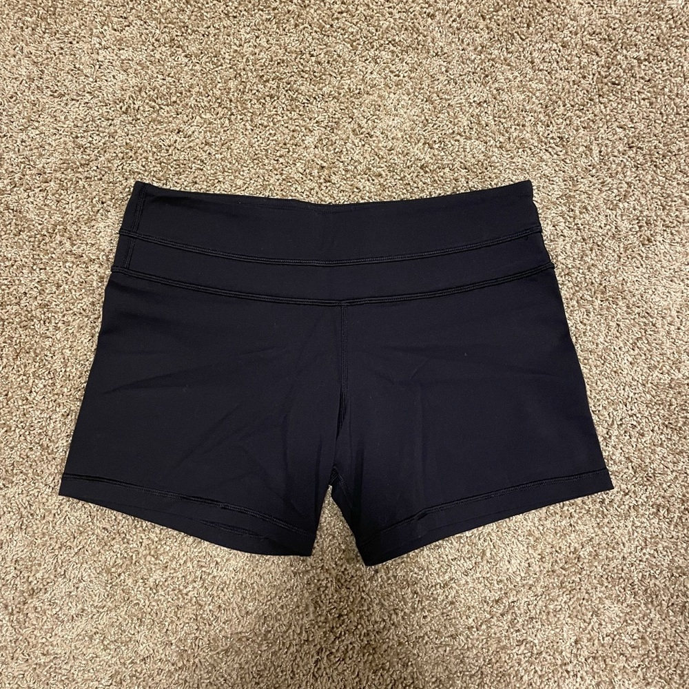 Lululemon Wunder Under Biker Shorts